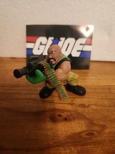 G I Joe 2009 Combat Heroes Roadblock Heavy Machine Gunner ARAH Cobra - Bild 1 von 3