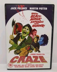 Craze (1974) DVD Jack Palance Diana Dors Uk Region Dvd - Picture 1 of 3