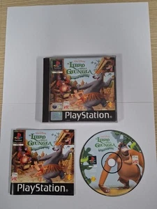 IL LIBRO DELLA GIUNGLA WALT DISNEY PS1 SONY PLAYSTATION 1 PAL ITA 🇮🇹 COMPLETO - Imagen 1 de 16