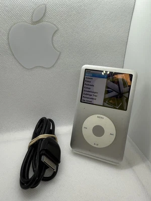 Apple Ipod Classic 6. Generazione Argento Grigio 160GB Usato #11789 - Immagine 1 di 4