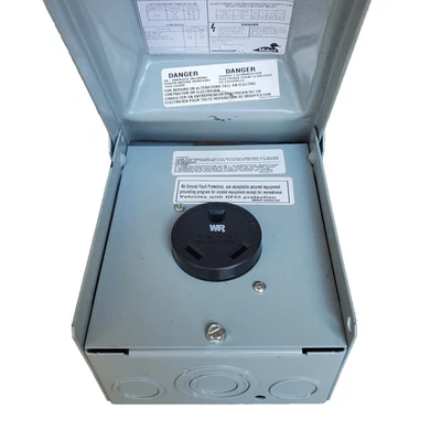 Midwest Electric Outdoor Power Outlet 30 Amp, 120V U013P - Image 1 of 4