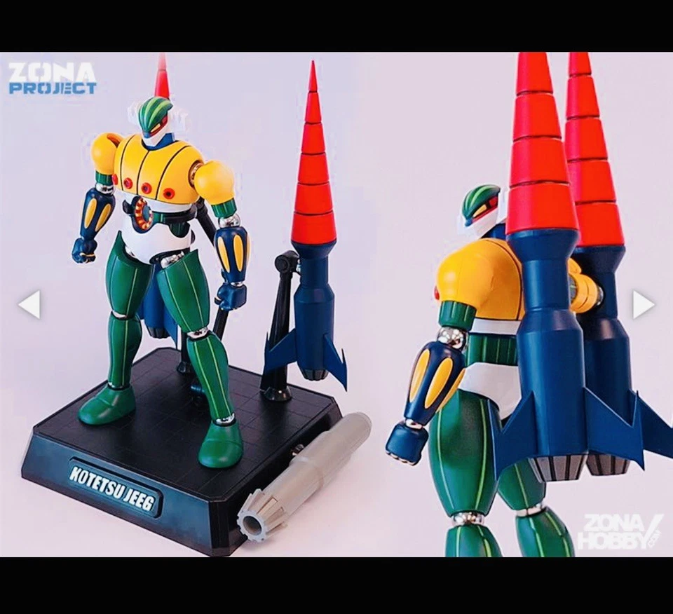 Kotetsu Jeeg Robot D’acciaio 2.0 Zpro Zona Project Lotto Controllato Perfetto - Immagine 1 di 4