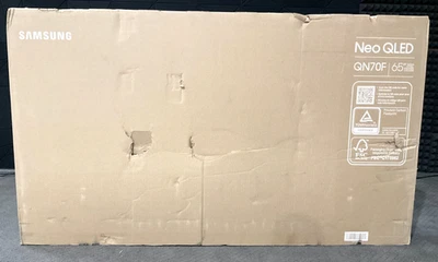 Samsung QN70F 65" Neo QLED Smart TV 4K QN65QN70FAFXZA ✨ NEW! Open Box! - Image 1 of 4