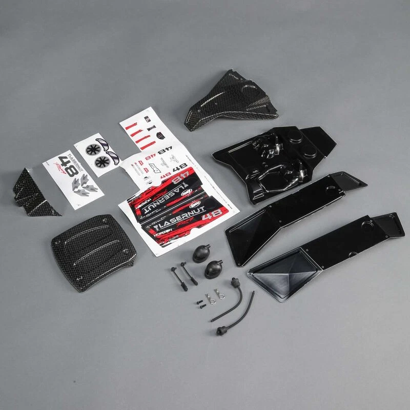 Losi LOS230076 Ensemble De Carrosserie, Rouge, Peint: Ultra 4 - Photo 1/1