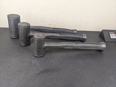 #bm406 Herramientas a Presión Titanio Oscuro Juego de 3 piezas Martillos Soplados Muertos HBFE48 HBFE32 HBFE24 Foto 1 de 4