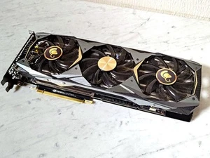 NVIDIA GeForce RTX 2080 Ti 11GB GDDR6 GPU Backplate LED Lighting Used - Picture 1 of 12