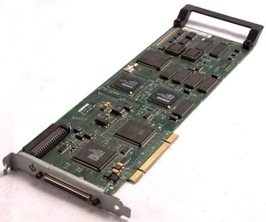 Controlador SCSI HP Compaq 400546-001 con 1 ext 68pin, 1 int 68pin, adaptador de tarjeta - Imagen 1 de 3