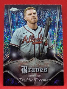 2022 Topps Chrome FREDDIE FREEMAN Pinstriped Plaques #P-8 Atlanta Braves s_7 - Picture 1 of 2