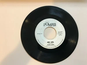 ROCK 45 RPM RECORD - FLOYD DAKIL - POMPEII 45-66687 - PROMO - Imagen 1 de 2