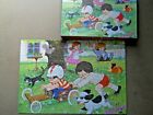 Vintage MB Little Ben Jigsaw Puzzle / 100 Pieces / Children Playing / COMPLETE