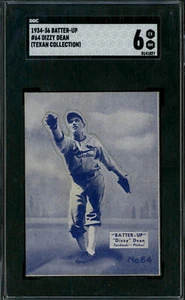 1934 Batter-Up #64 Dizzy Dean - SGC 6 - Picture 1 of 2