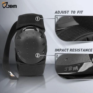 JBM Adult & Kids Knee Pads Elbow Pads & Wrist Guards Skating, Roller Skating  - Picture 1 of 11