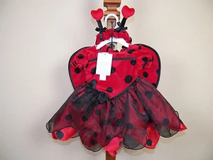 Koala Kids 2-Piece Lady Bug Ladybug Halloween Costume 3/6M Months **NEW W TAGS** - Picture 1 of 11