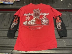 Vintage West Coast Choppers Jesse James Long Beach AOP DOUBLE SIDED - Picture 1 of 14