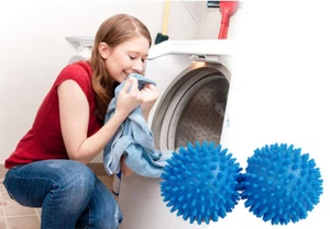 4pcs Blue Wash Dryer Balls Laundry Clothes Wash Ball Use for Washing Machine - Picture 1 of 7