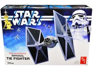 SKILL 2 MODEL KIT IMPERIAL TIE FIGHTER "STAR WARS" MODEL BY AMT AMT1299 - Bild 1 von 4
