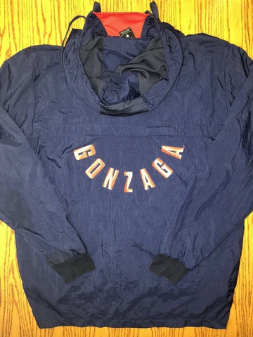 Nike Gonzaga Bulldogs Jacket Navy Blue Men’s Size: Large Cover