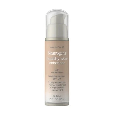 Neutrogena Retinol Healthy Skin Enhancer, Ivory to Fair 10, 1 fl. oz..+ - Image 1 of 4