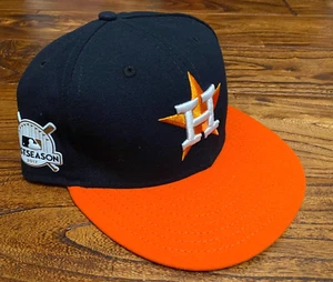 Gary Pettis 2017 Astros Game Used Worn POSTSEASON Hat Rare Style MLB Auth #8 - Picture 1 of 7