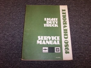1980 Chevy Suburban C10 C20 C30 K10 K20 K30 Truck Shop Service Repair Manual xo - Picture 1 of 1
