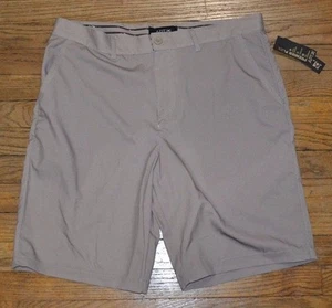 Apt 9 Premier Flex Shorts Quick Dry Gel Waistband 4-Way Stretch Tan Hybrid Short - Picture 1 of 2