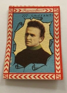 Vecchia figurina 227 Griffanti Premio  Sport calcio anni 50  - Picture 1 of 1