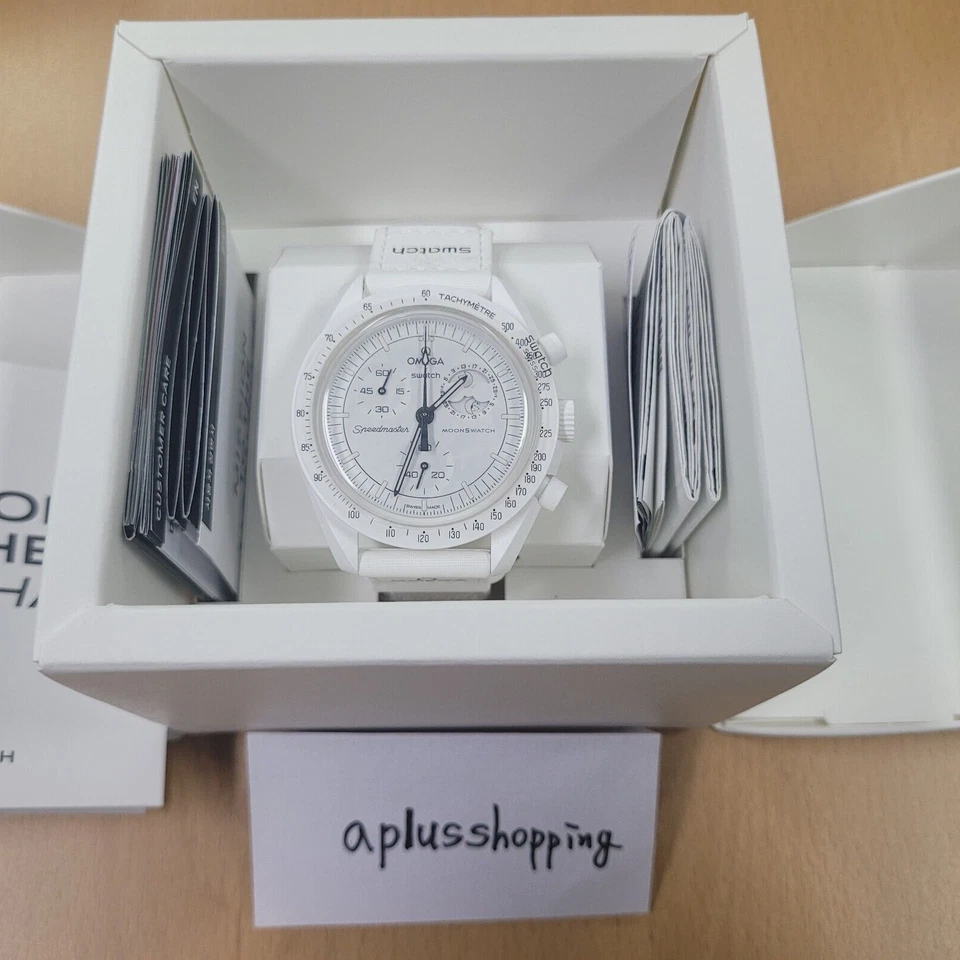 swatch BIOCERAMIC MOONSWATCH MISSION TO THE MOON SO33W700 Quartz 90288657