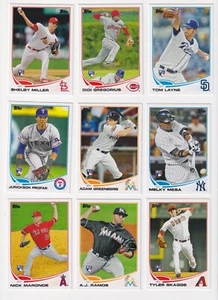 Lote de 18 tarjetas de novato de béisbol Topps serie 1 2013 - Imagen 1 de 4