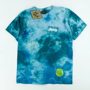 NWT 90's Tie Dye Single Stitch Sz. XL Blue Surf Odyssey Point Break Deadstock - Picture 1 of 9