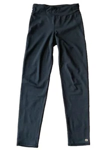 GAP Fit Youth Girls Black Athletic Leggings Size XXL 2XLarge VGUC Zip Pocket - Picture 1 of 12
