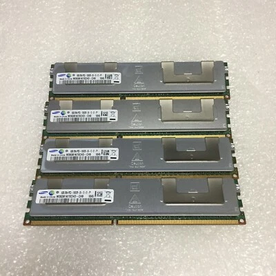 SAMSUNG 32GB 4x 8GB 2RX4 PC3-10600R M393B1K70CHD-CH9 FREE S/H - Image 1 of 4