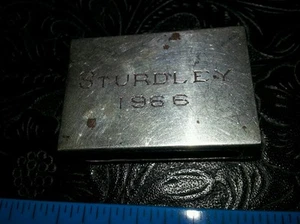 Vintage Reed & Barton Sterlingsilber Streichhölzer Deckel Halter Sturdley 1966 12,5 g - Bild 1 von 8