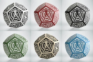 Q-Workshop - D12 Hit Location dice (select from the List) - Picture 1 of 7