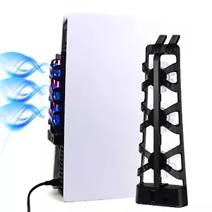 Ventola di raffreddamento PS5, Accessori esterni Raffreddatore LED per ottica PS5 digitale o PS5 - Foto 1 di 6