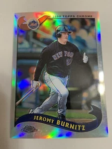 2002 Topps Chrome Traded Refractors #T13 Jeromy Burnitz - Picture 1 of 3