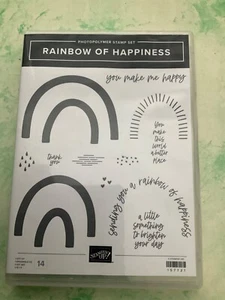 Licht gebraucht/neu Stampin Up! Satz 14 Stampin Up Regenbogen des Glücks Briefmarken 157722 - Bild 1 von 2
