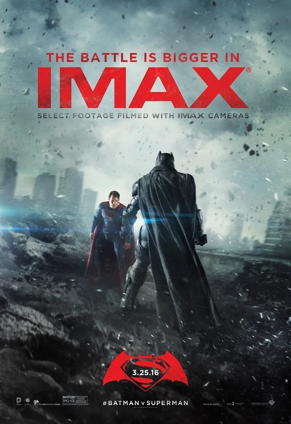 Póster de la película Batman V Superman (c) póster de Superman, póster de Batman Foto 1 de 1