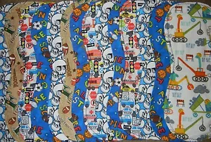 handmade burp cloth boys double flannel group 1b - Picture 1 of 21