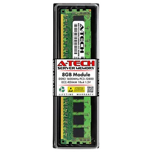 8GB 1Rx4 PC3-12800R ECC REG RDIMM (IBM 00D4989 Equivalent) Server Memory RAM - Picture 1 of 2