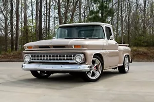 1963 Chevrolet C10 lft qtr | 24x36 inch POSTER | classic pickup truck - Picture 1 of 2