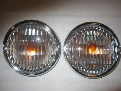 FITS Jeep CJ5 CJ7 CJ8 Front Signal Parking Lamps 1977 - 1986 Both sides - Image 1 of 4