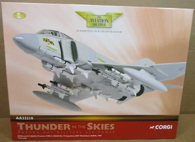 Corgi F-4J(英国)幻影编号 74 中队英国皇家空军瓦蒂沙姆·萨福克压铸 1: 72 全新 — 第 1/4 张图片