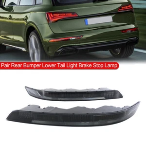 For Audi Q5 2017-2021 Left Right Rear Bumper Lower Tail Light Brake Stop Lamp - Picture 1 of 13