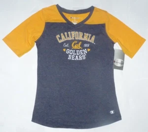 NEU NCAA Cal California Golden Bears T-Shirt Jugend Mädchen L 14 Neu mit Etikett JJ69 - Bild 1 von 2