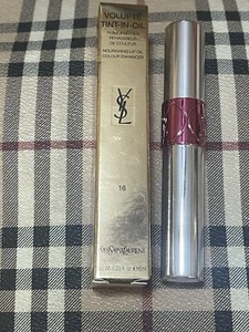 YSL Volupte Tint in Oil Colour Enhancer #16 - Prune Me Tender 0.20 FL OZ - NIB! - Picture 1 of 2