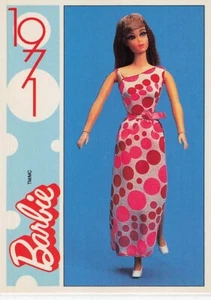 1991 Action/Panini Another First for Barbie 1971 #59 Live Action Barbie - Bild 1 von 2