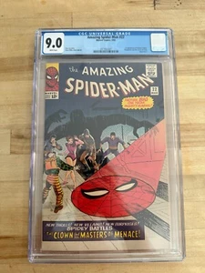 AMAZING SPIDER-MAN #22 CGC 9.0 WHITE PAGES******KEY ISSUE**** - Bild 1 von 3