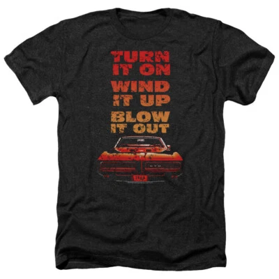 Camiseta de brezo para hombre adulto con licencia Pontiac Blow It Out GTO SM-3XL Foto 1 de 2