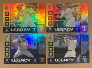 4x 2000 Upper Deck HoloGrFX Longball Fleer Legacy Walker, Rolen, Bagwell, Rodrig - Picture 1 of 6