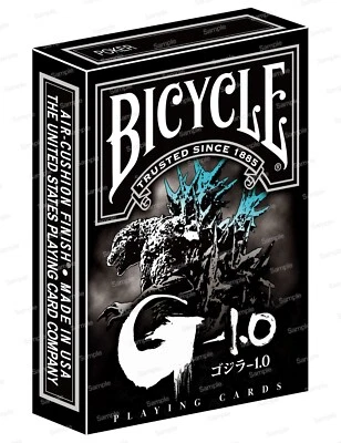 Bicycle Godzilla-1.0 Playing Cards | Rare Anime Trump Card Sealed Pack Japan - Image 1 of 3